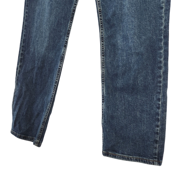 Wrangler Classic Blue Denim Jeans Mens Relaxed Fit 32x32 - Picture 5 of 13